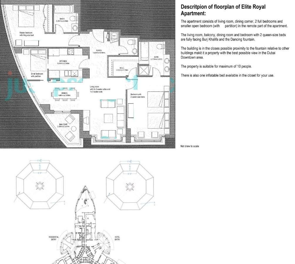Elite Royal Apartment - Full Burj Khalifa And Fountain View - Caesar Dubai Esterno foto